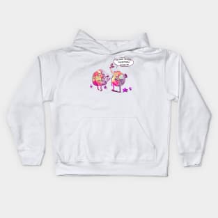 Awkward yeti Kids Hoodie